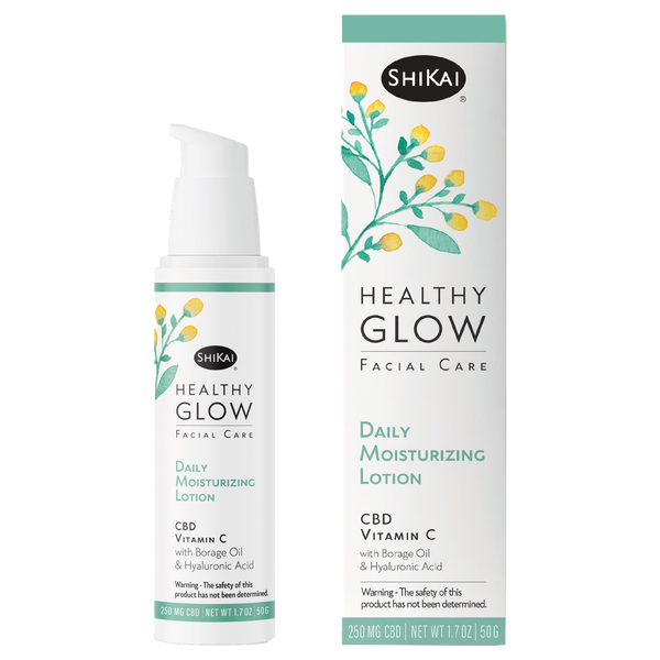Shikai Healthy Glow Facial Care Daily Moisturizing Lotion, 1.7 Oz - Pack of 1 - Cozy Farm 