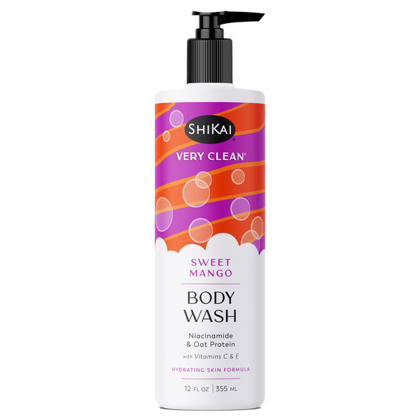 Shikai Natural Products - Sweet Mango Body Wash (12 Fl Oz) - Cozy Farm 