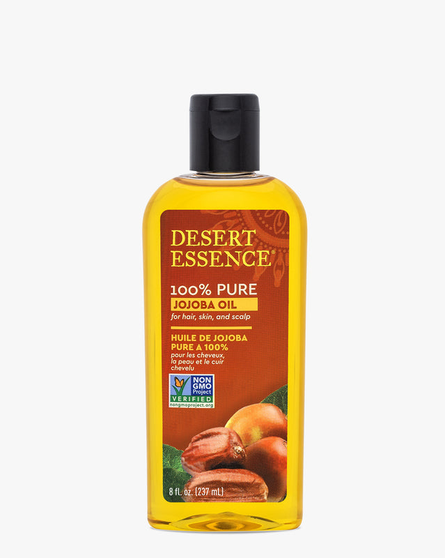 Desert Essence 100% Pure Jojoba Oil for Skin & Hair (8 Fl Oz) - Cozy Farm 