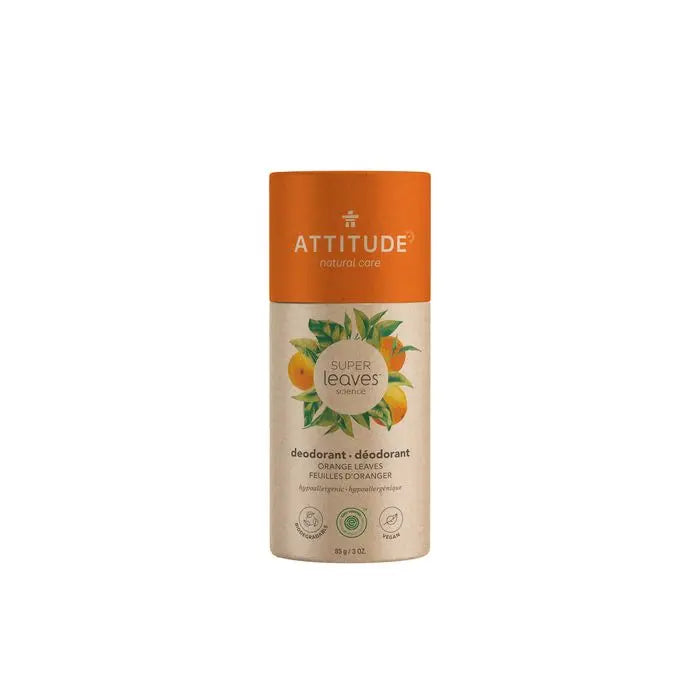 Attitude Natural Deodorant Spray, Refreshing Orange Scent, 3 Oz - Cozy Farm 