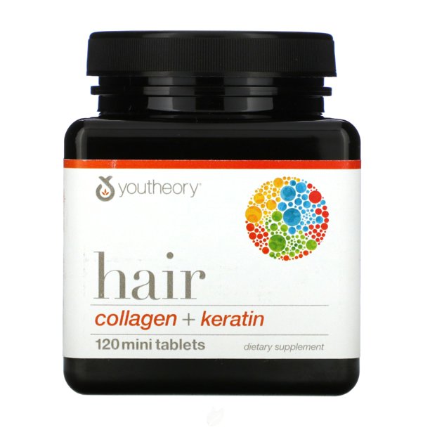 YouthTheory Supp Hair Collagen Mini (Pack of 120) - Cozy Farm 