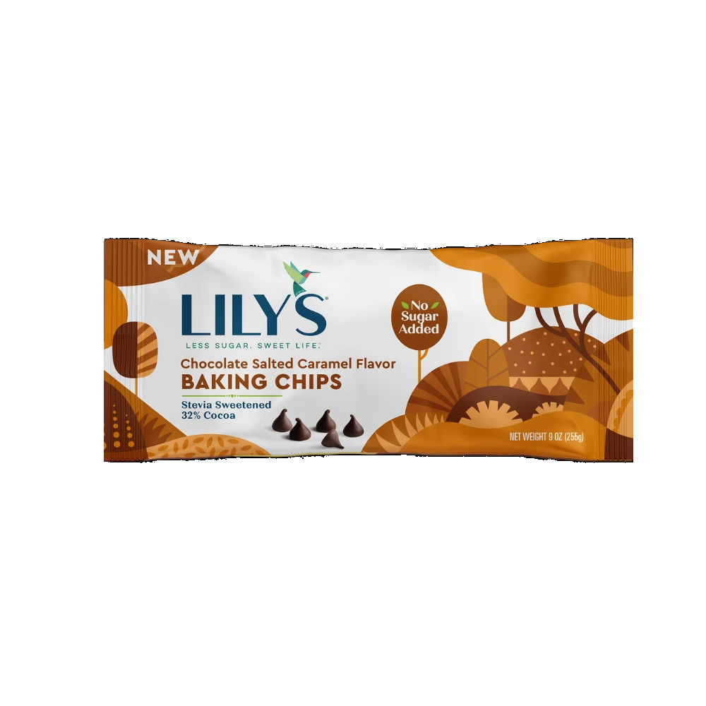 Lily's Salted Caramel Baking Chips (12 Pack, 9 Oz Each) - Cozy Farm 