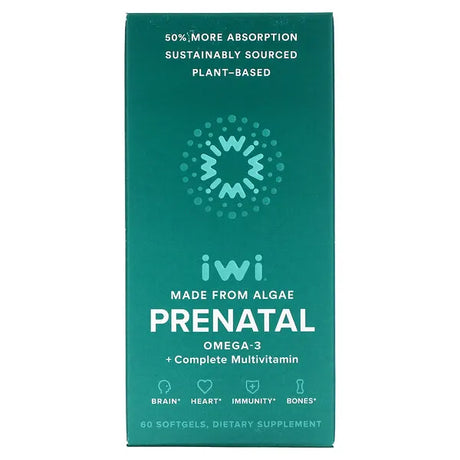Iwi Prenatal Omega-3 Essential Fatty Acids (60 Softgels) - Cozy Farm 