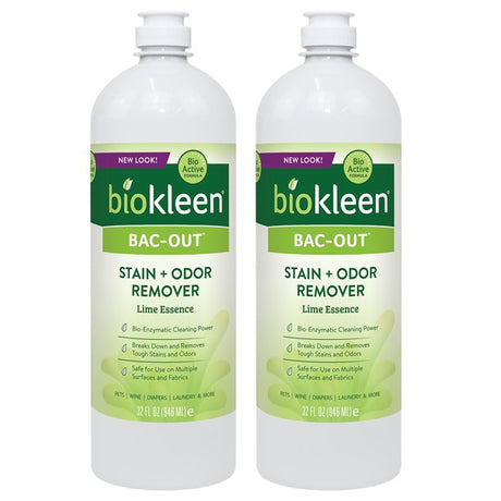 Biokleen Bac Out Pet Stain & Odor Remover 4-Pack 32 Fl Oz Bottles - Cozy Farm 