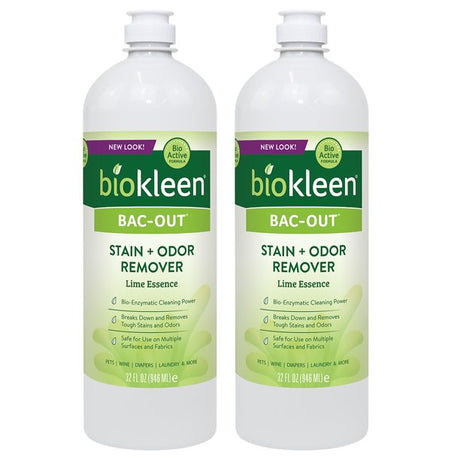 Biokleen Bac Out Pet Stain & Odor Remover 4-Pack 32 Fl Oz Bottles - Cozy Farm 