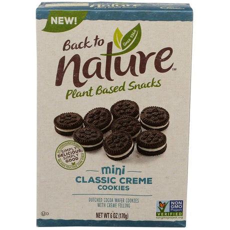 Back To Nature Mini Classic Cream Cookies (6-Pack) - Cozy Farm 