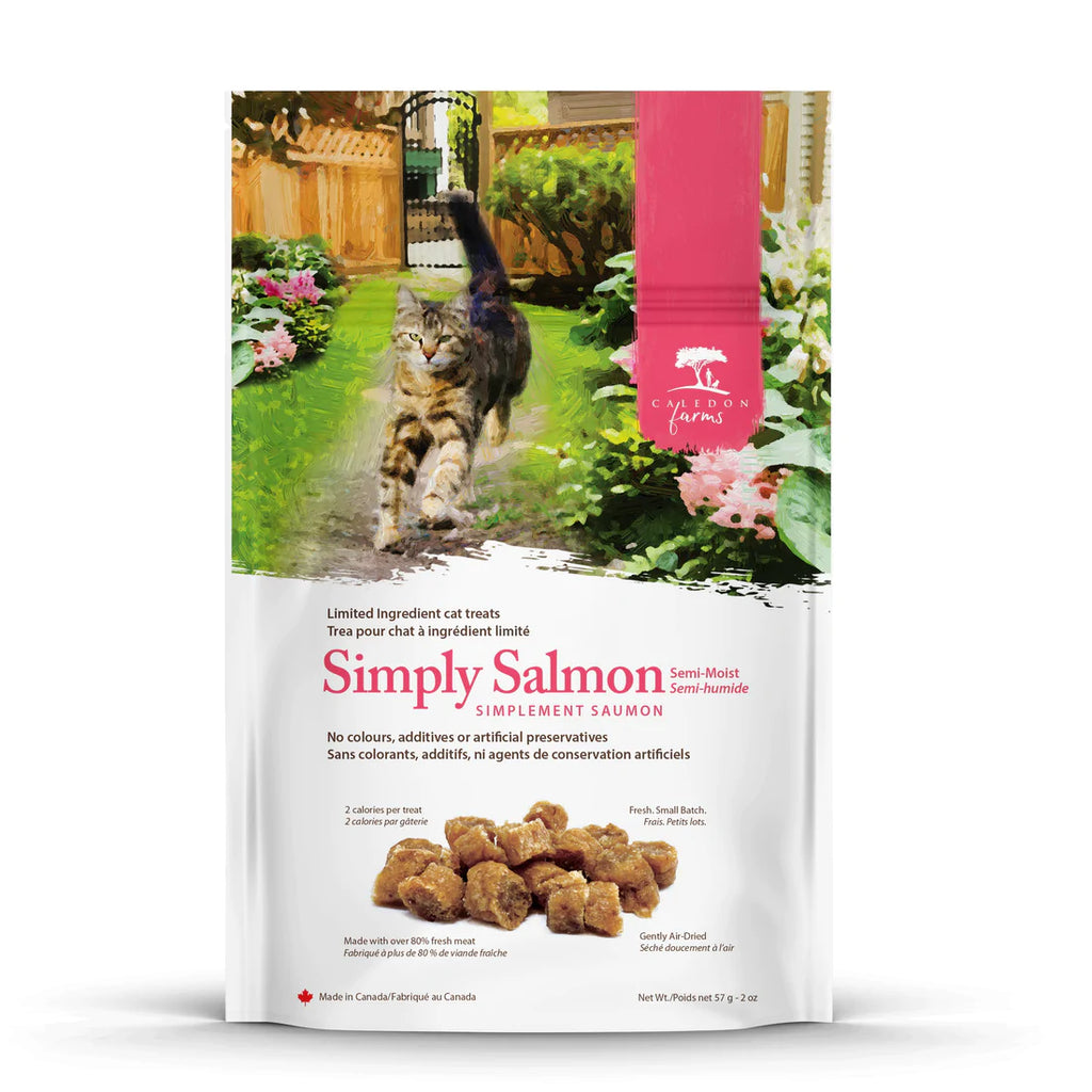 Caledon Farms - Cat Treat Simply Salmon (Pack of 8-2oz) - Cozy Farm 