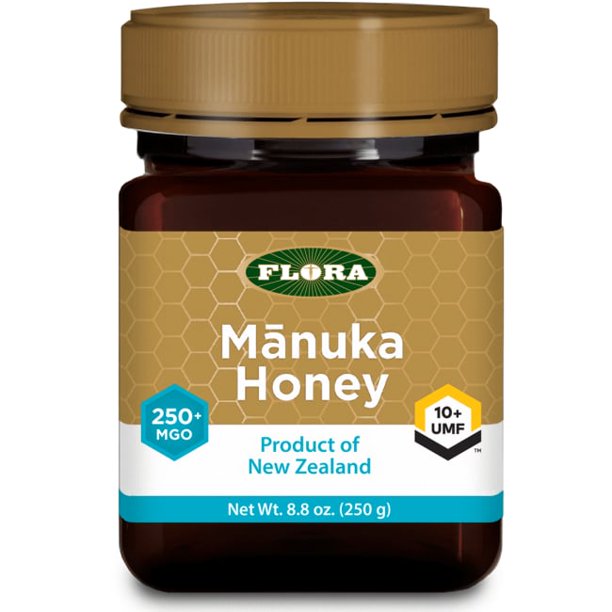Flora Manuka Honey MGO 250+/10+ U  - 8.8 Oz - Cozy Farm 