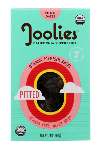 Joolies - Medjool Date Pitted - Premium Fruit, 7 Oz (Pack of 12) - Cozy Farm 