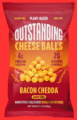 Outstanding Foods Bacon Cheese Balls, 8 Count, 3 Oz - Cozy Farm 