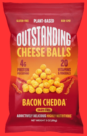 Outstanding Foods Bacon Cheese Balls, 8 Count, 3 Oz - Cozy Farm 