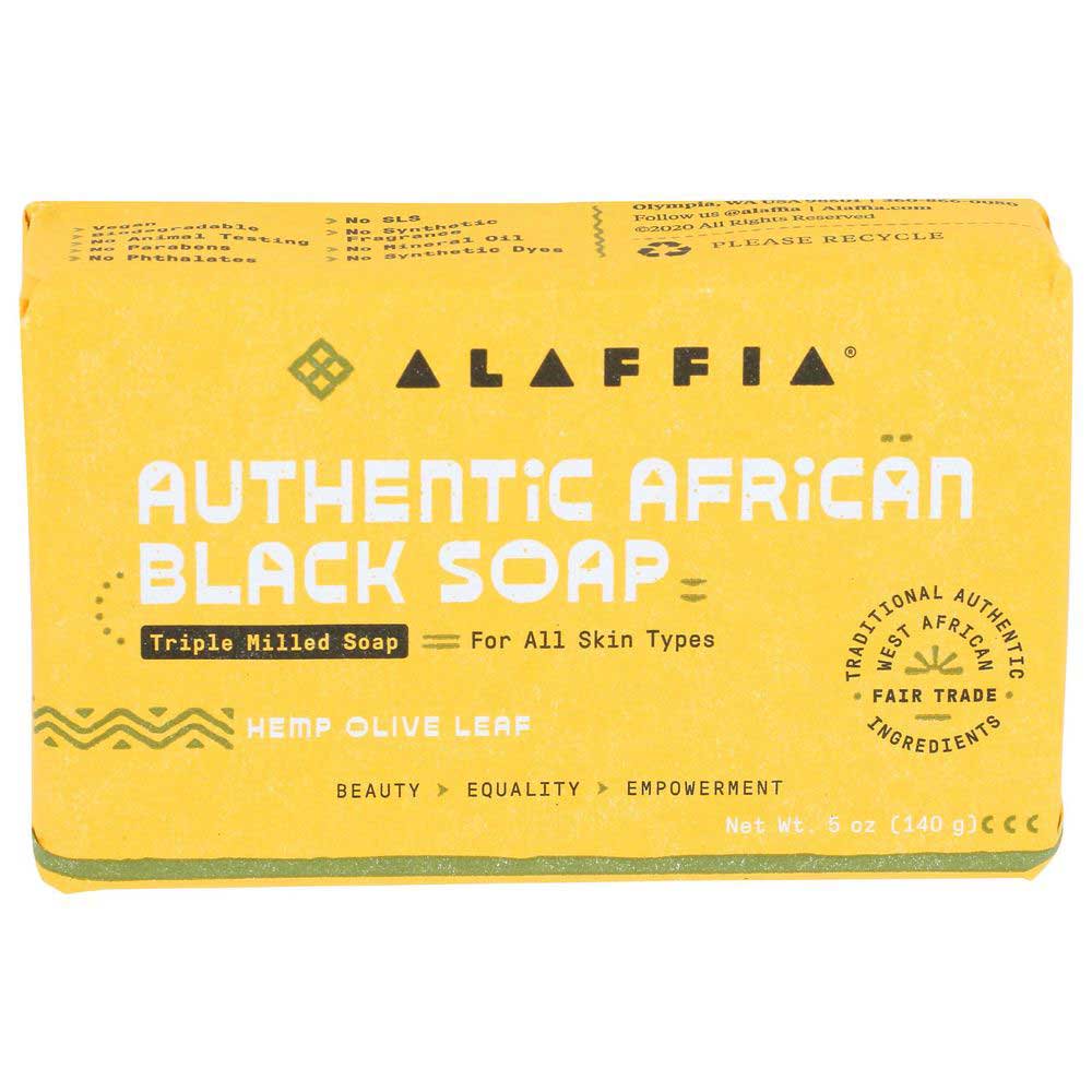 Alaffia Unfragranced Triple Mild Bar Soap - 5 Oz - Cozy Farm 