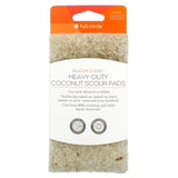 Full Circle Easy Scrub Coconut Scour Pads (Pack of 3) - 1ct - Cozy Farm 