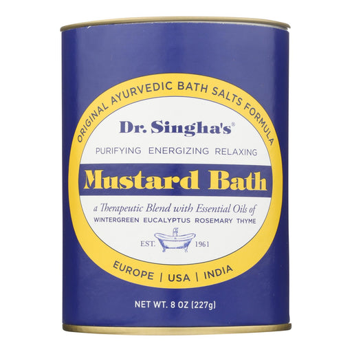 Dr. Singha's Mustard Bath (Pack of 8 Oz.) - Cozy Farm 