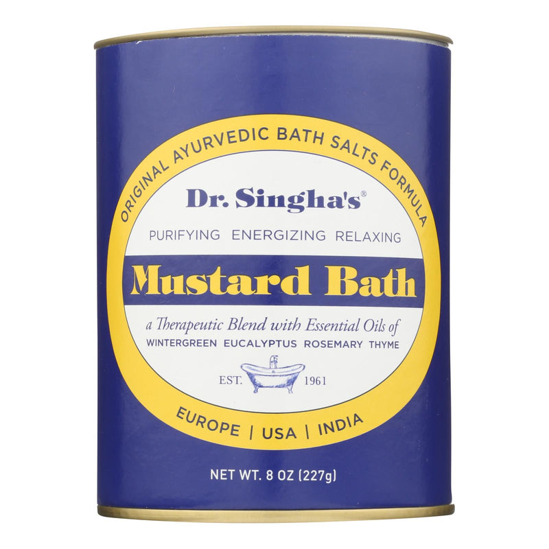 Dr. Singha's 8 Oz. Mustard Bath - Cozy Farm 