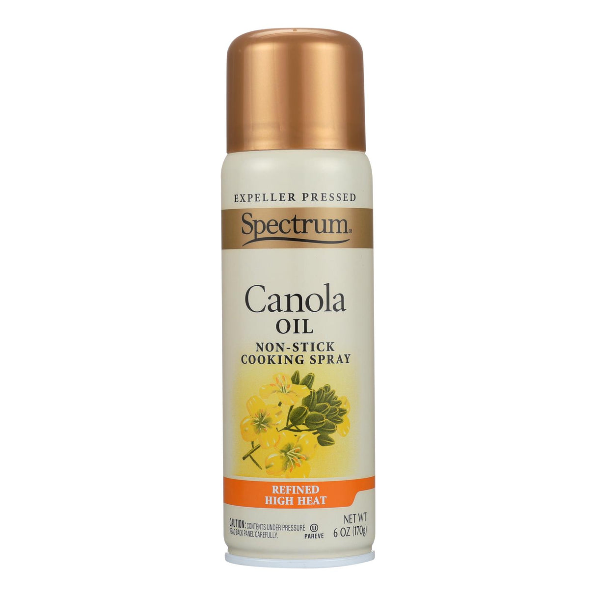 Spectrum Naturals Organic Canola High Heat Spray Oil, 6 Oz (Pack of 6) - Cozy Farm 