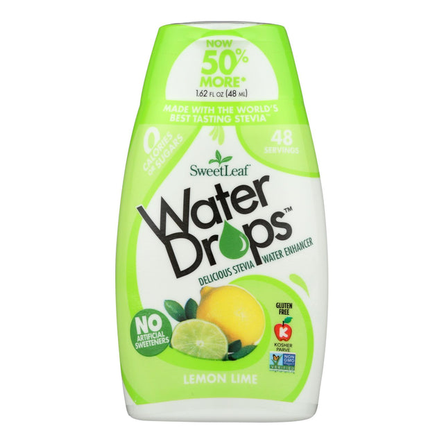 Sweet Leaf Lemon Lime Water Drops, 1.62 Fl Oz - Cozy Farm 