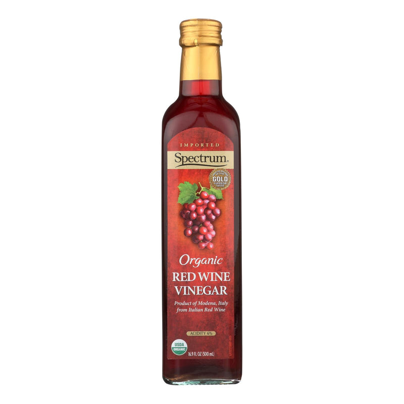 Spectrum Naturals Organic Red Wine Vinegar (Pack of 6 - 16.9 Fl Oz.) - Cozy Farm 