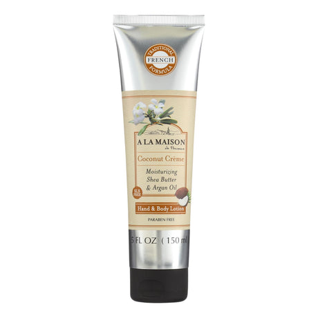 A La Maison Hand & Body Lotion - Coconut-Crème - Nourishing & Hydrating - 5 Fl Oz - Cozy Farm 