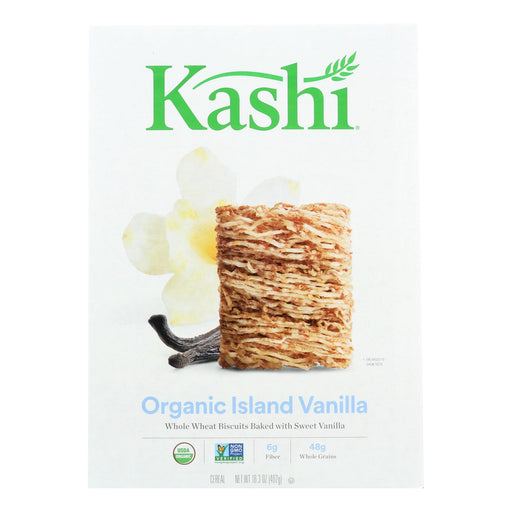 Organic Kashi Cereal (Pack of 12) - Whole Wheat, Organic Promise - Island Vanillā 16.3 Oz - Cozy Farm 