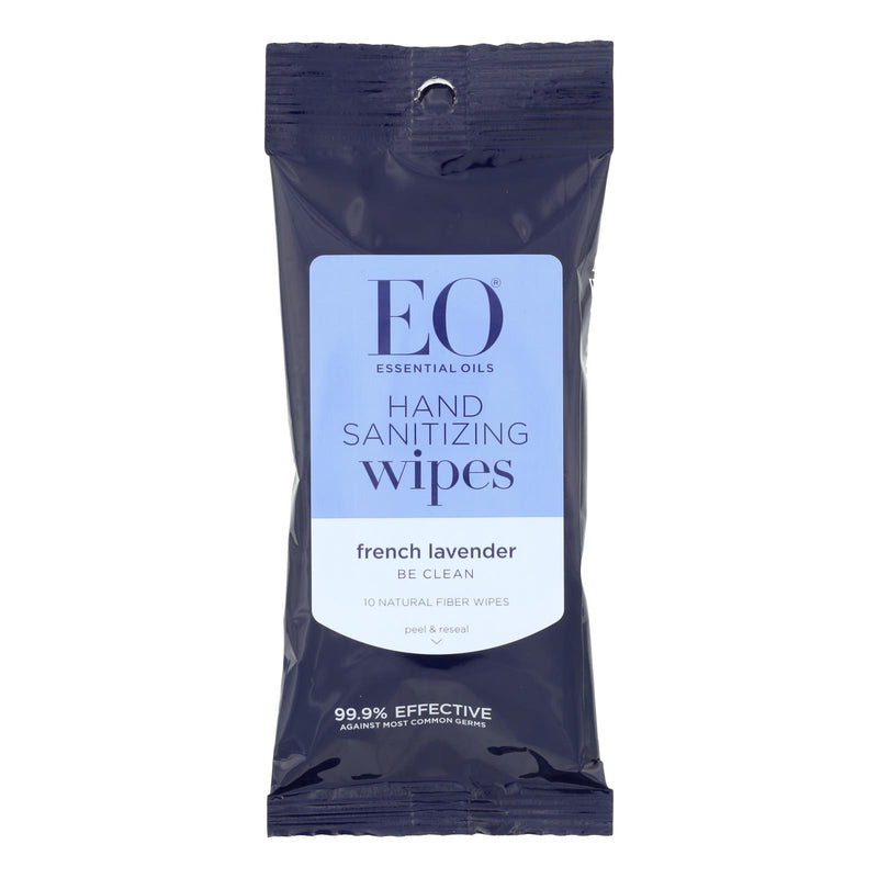 Eo Hand Sanitizer Wipes Display Center - Lavender (Pack of 6 - 10 Pack) - Cozy Farm 