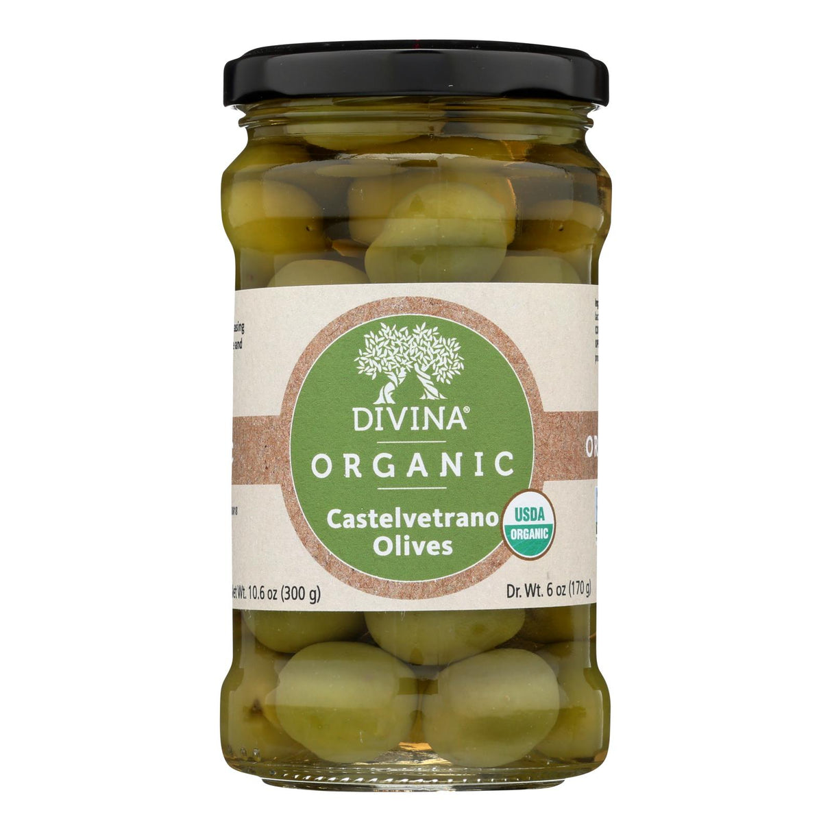 Divina Olives Castelvetrano, Plump and Juicy, 6 Oz. (Pack of 6) - Cozy Farm 