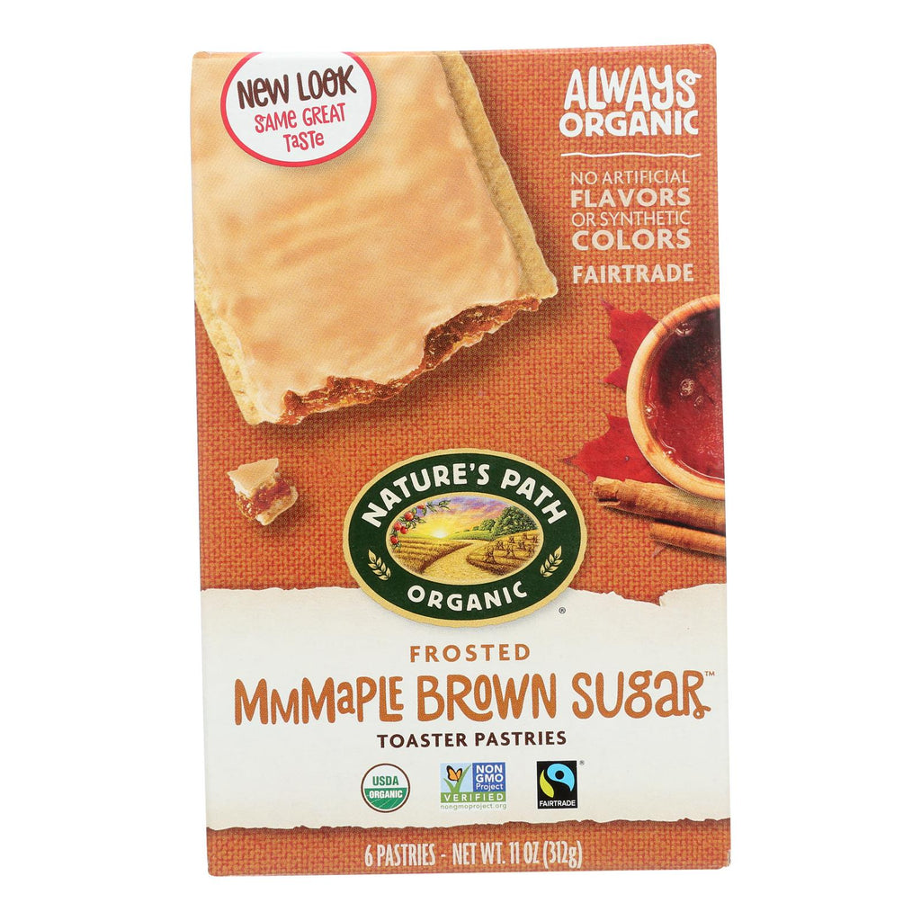 Nature's Path Organic Frosted Toaster Pastries - Maple Brown Sugar (Pack of 12) - 11 Oz. - Cozy Farm 