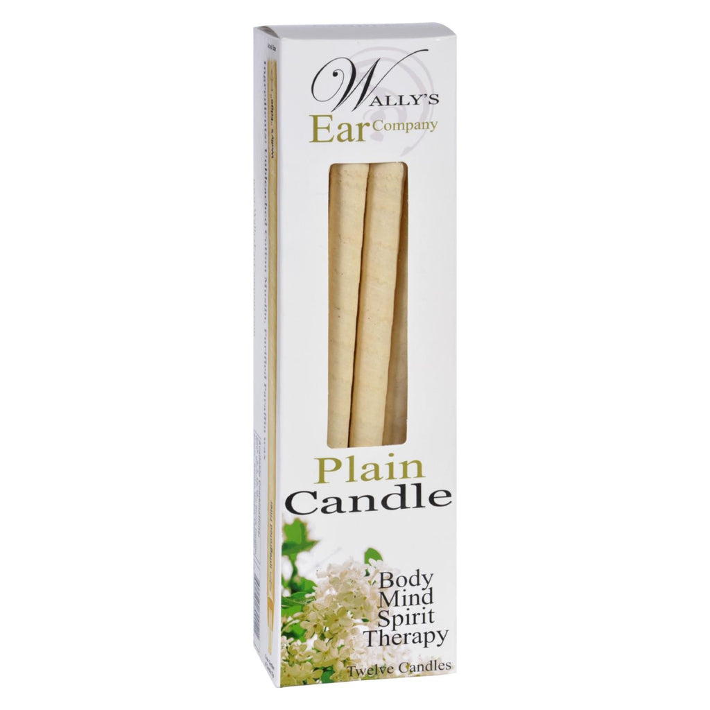 Wally's Candle - Plain - 12 Candles - Cozy Farm 