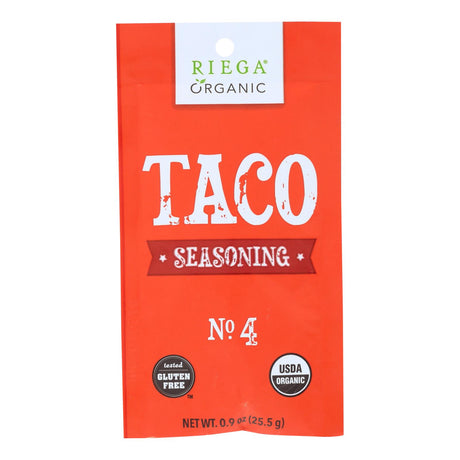 Riega Organic Taco Seasoning No. 4 (8-Pack, 0.9 oz. Each) - Cozy Farm 