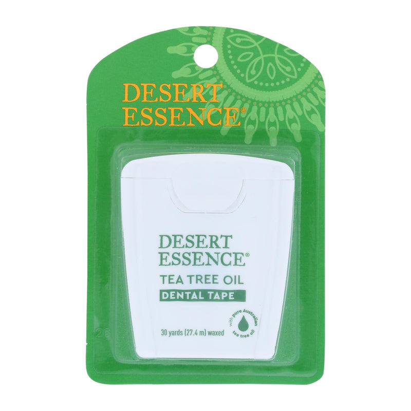Desert Essence Tea Tree Oil Interdental Floss - 30 Yds (Pack of 6) - Cozy Farm 