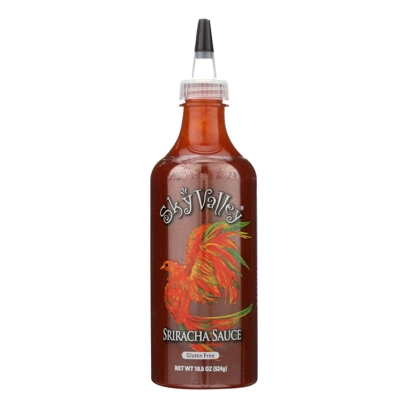 Organic Ville Sriracha Hot Sauce, 6 Pack of 18.5 Fl Oz Bottles - Cozy Farm 