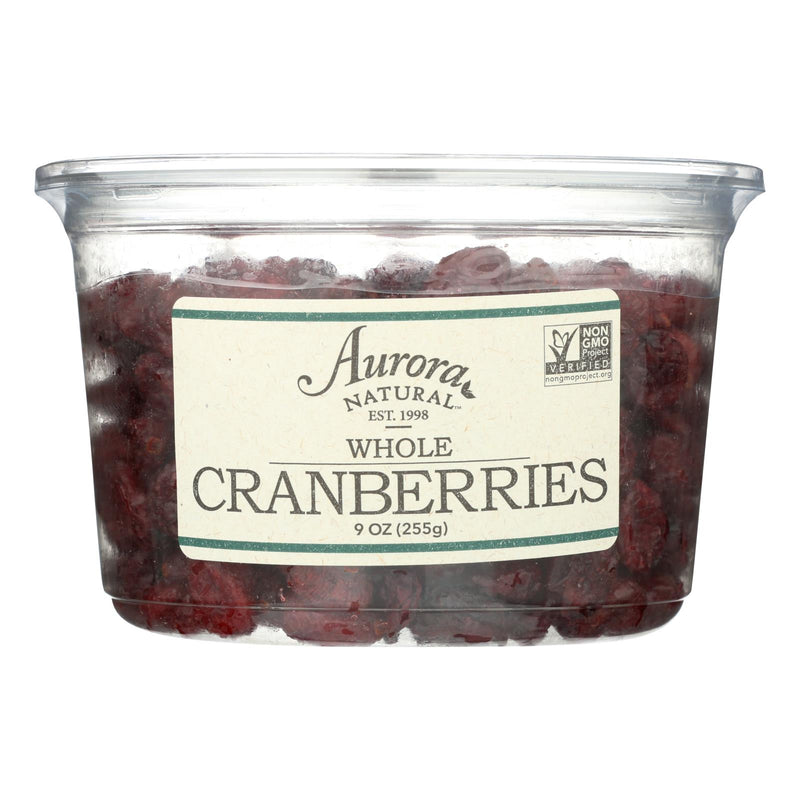 Aurora Natural Products Whole Cranberries (Pack of 12) - 9 oz - Cozy Farm 