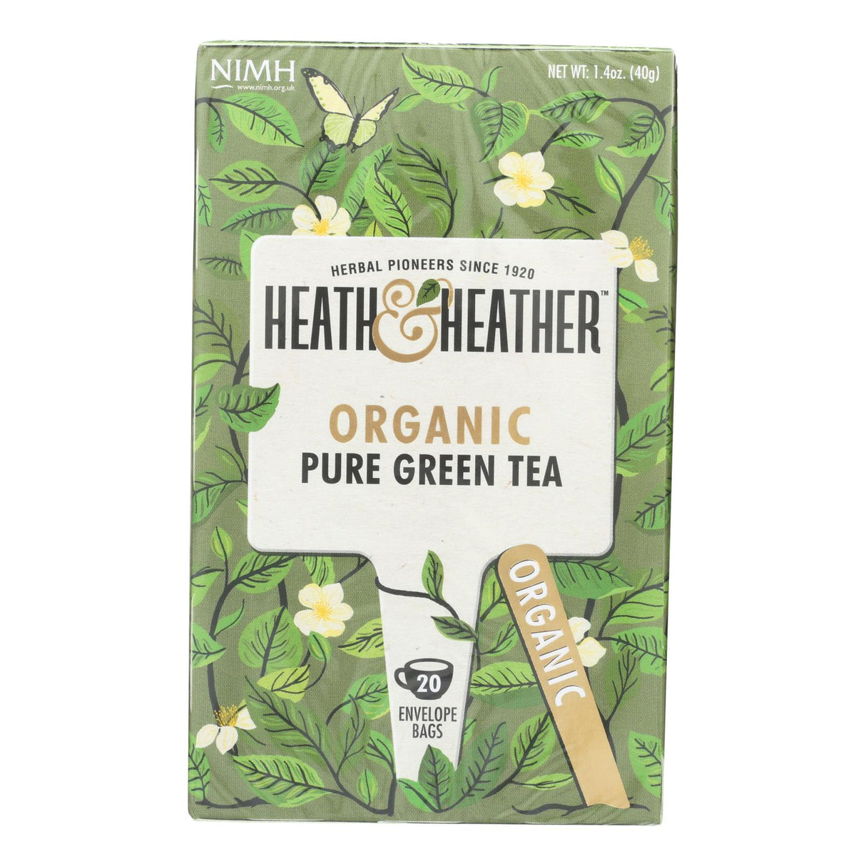 Heath & Heather Pure Green Tea (120 Ct.) - Cozy Farm 