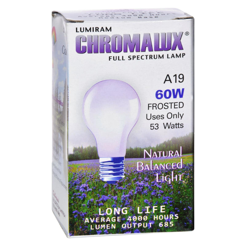 ChromaLux Frosted Incandescent Light Bulb - 60W - Cozy Farm 