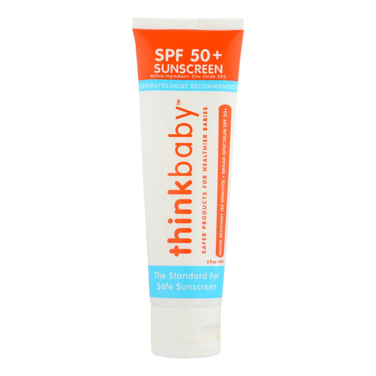 Thinkbaby SPF 50+ Safe Sunscreen 3 oz - Cozy Farm 