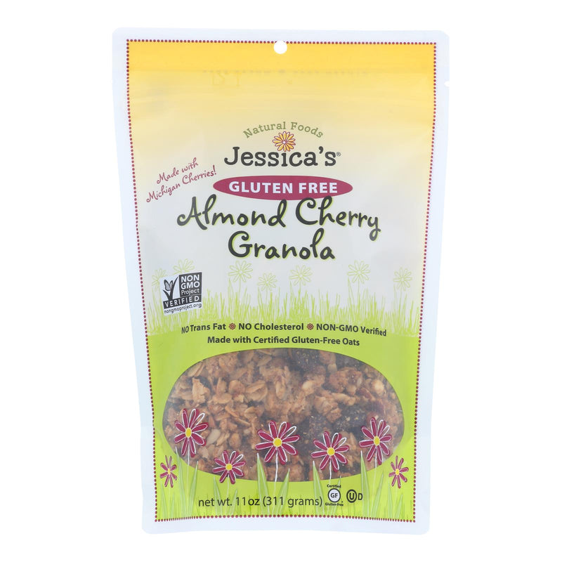 Jessica's Gluten-Free Almond Cherry Granola, 12 x 11 Oz. Packs - Cozy Farm 