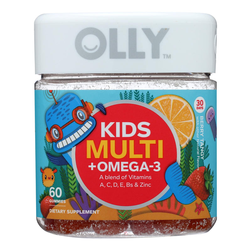 Olly Multivit Plus Omega Kid Daily Essential Nutrients for Brain & Body Support (60 Count) - Cozy Farm 