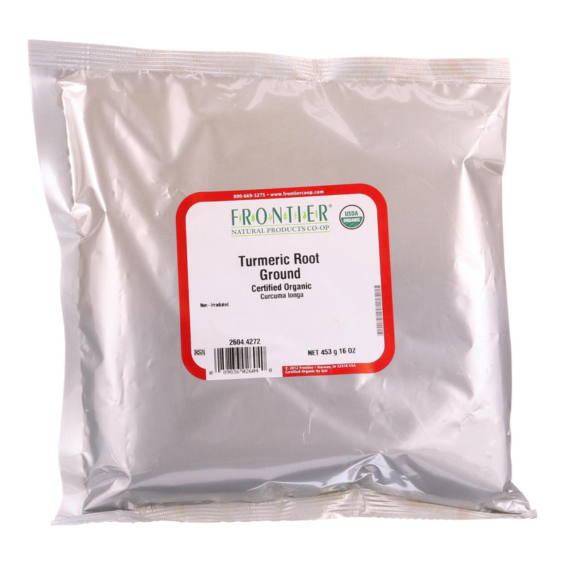 Frontier Herb - Organic Turmeric Root Powder 1 lb | Ground Turmeric | - Cozy Farm 