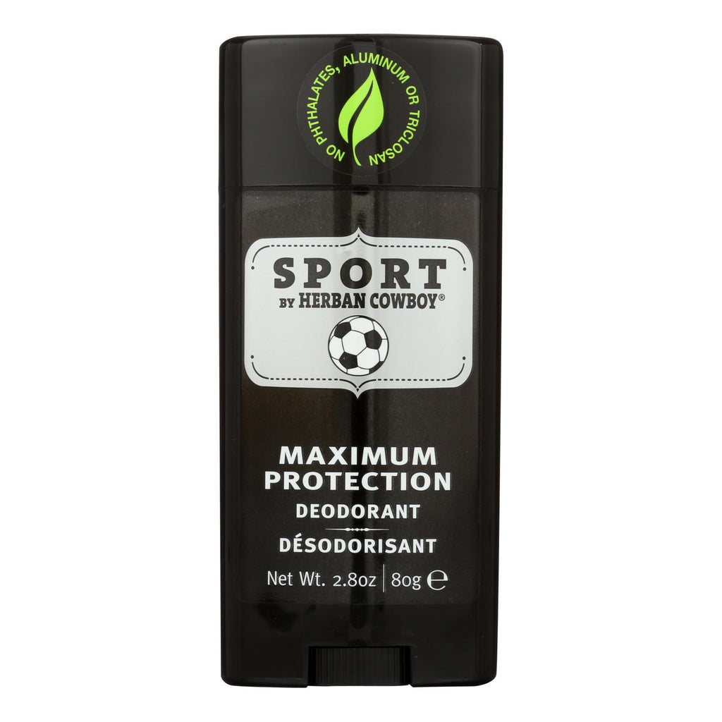 Herban Cowboy Deodorant - Sport Maximum Protection - 2.8 Oz - Cozy Farm 