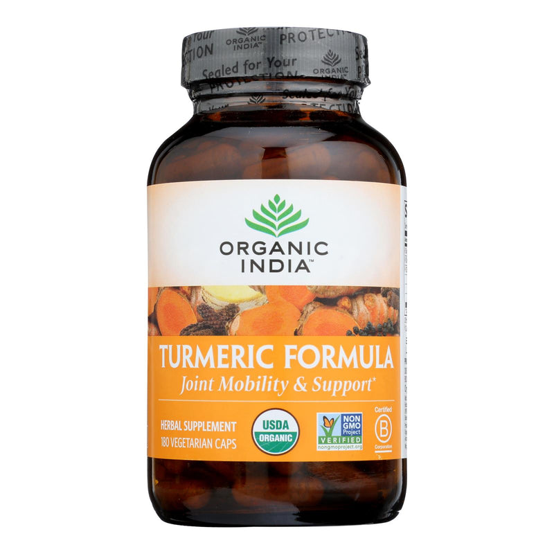 Organic India USA Whole Herb Tumeric Supplement - Cozy Farm 