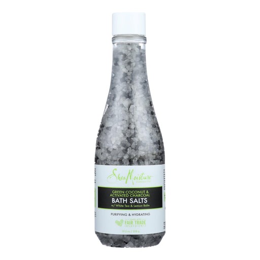 Shea Moisture Green Coconut Charcoal Bath Salt  - 10.5 Oz. - Cozy Farm 