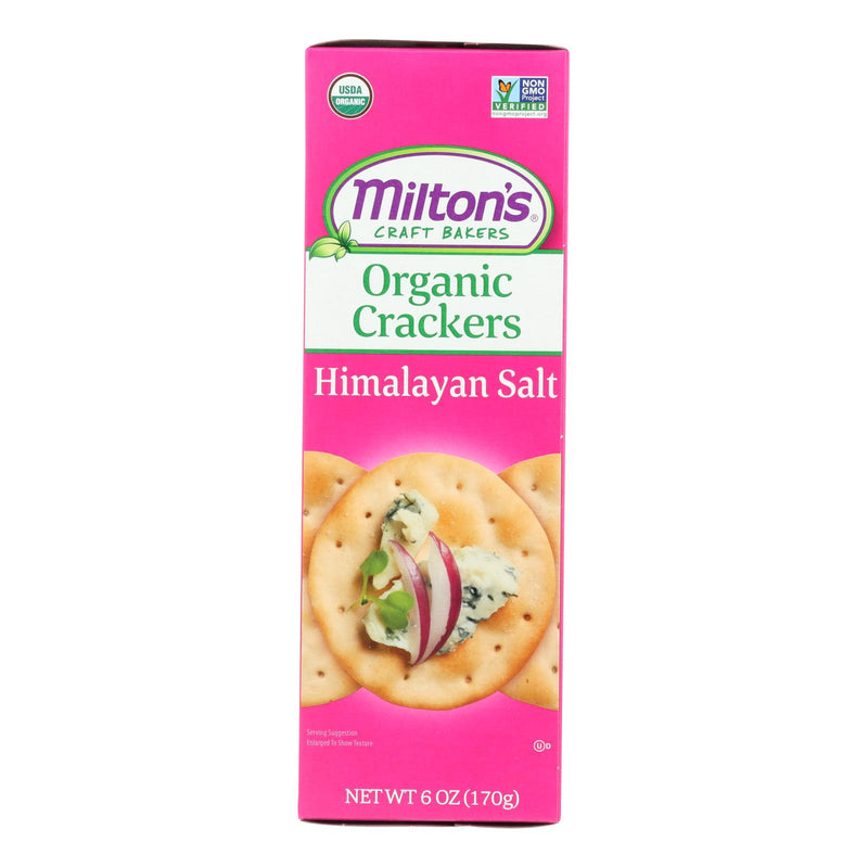 Milton's Baked Himalayan Salt Crackers 8 Pack 6 Oz - Cozy Farm 