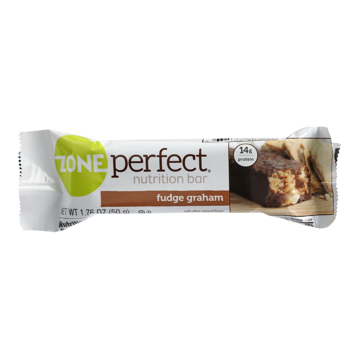 Zone - Nutrition Bar - Fudge Graham - Case Of 12 - 1.76 Oz. - Cozy Farm 