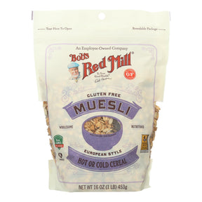 Bob's Red Mill Gluten Free European Style Muesli (Pack of 4 - 16 Oz.) - Cozy Farm 
