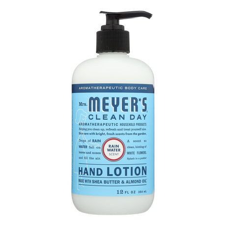Mrs. Meyer's Clean Day Rainwater Hand Lotion, 12 Fl Oz (Pack of 6) - Cozy Farm 