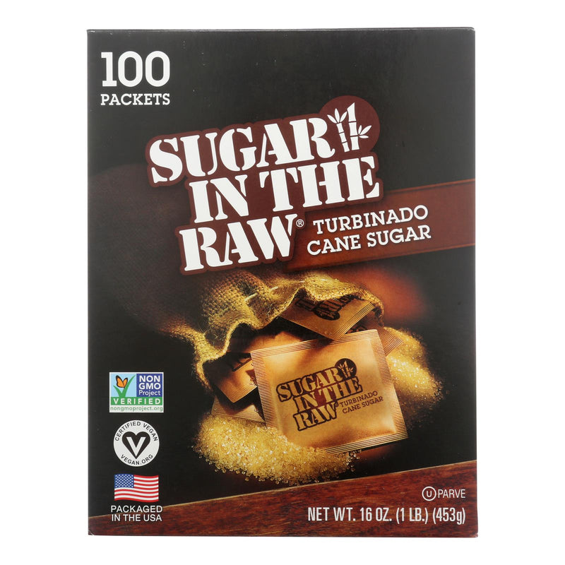Sugar In The Raw Demerara Sugar Packets, Perfect for Coffee, Tea, and Sweetening, 100 Packets per Box (Pack of 8) - Cozy Farm 