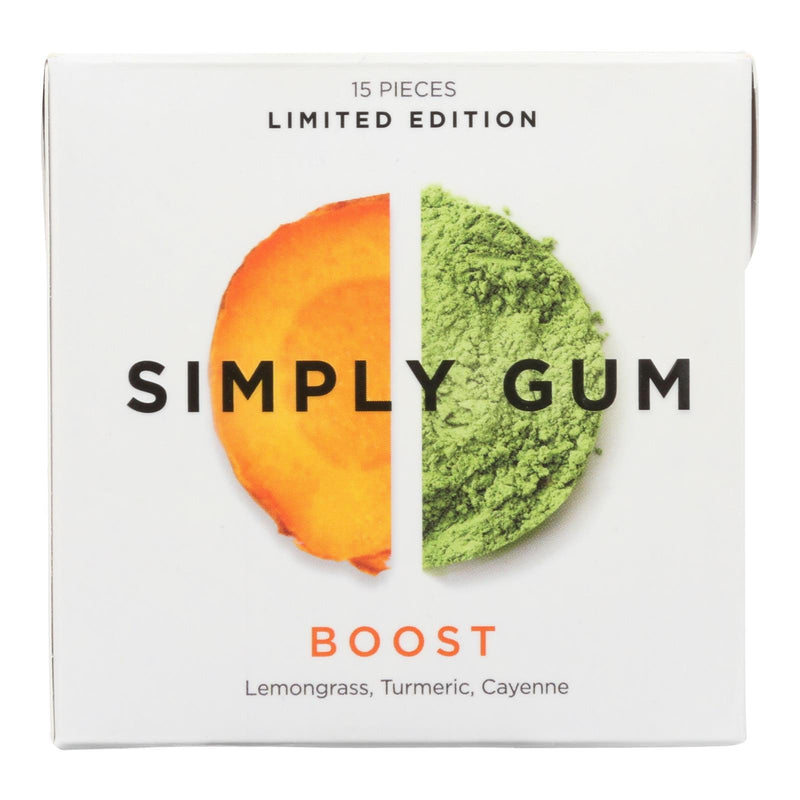 Simply Gum Boost - 12X 15-Count Packs - Cozy Farm 
