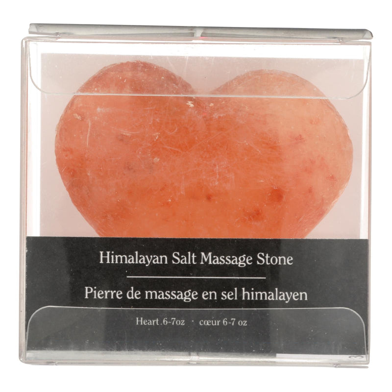 Evolution Salt Crystal Salt Stone for Massage and Heart Health - 6 Oz - Cozy Farm 