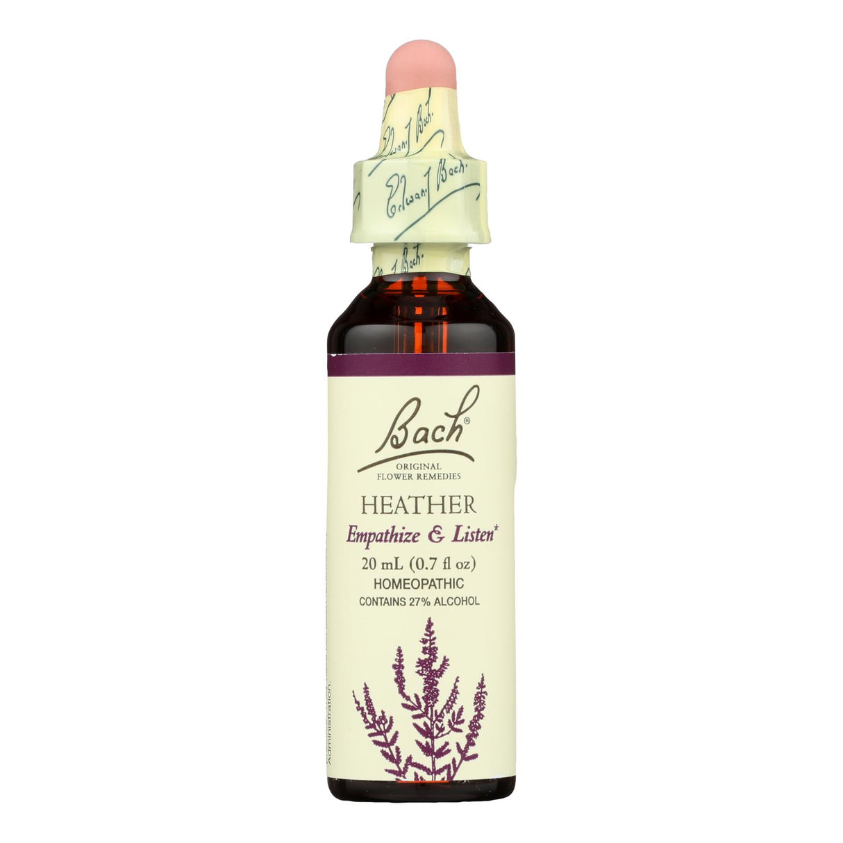 Bach Flower Remedies Rescue Remedy - Heather Floral Spray, 0.7 Fl Oz - Cozy Farm 