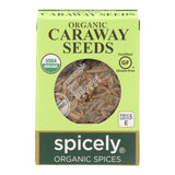 Organic Caraway Seeds by Spicely Organics - Case of 6 - 0.35 Oz. - Cozy Farm 